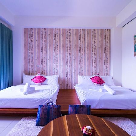 黑琵軼棧湖濱旅宿 K&B Happy Hostel ไถหนาน ภายนอก รูปภาพ